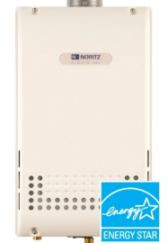 The most popular model we carry of tankless water heater.